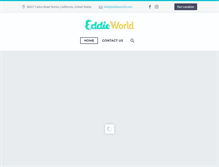 Tablet Screenshot of eddieworld.com